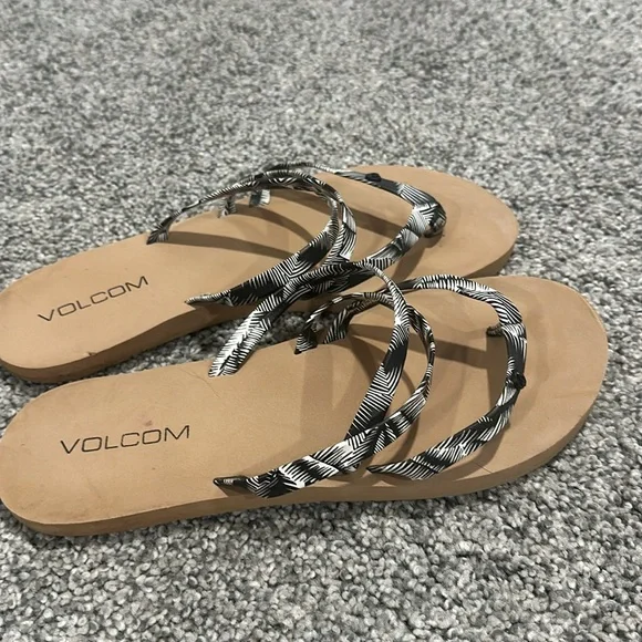 EASY BREEZY II SANDAL - BLACK WHITE - Picture 6 of 8